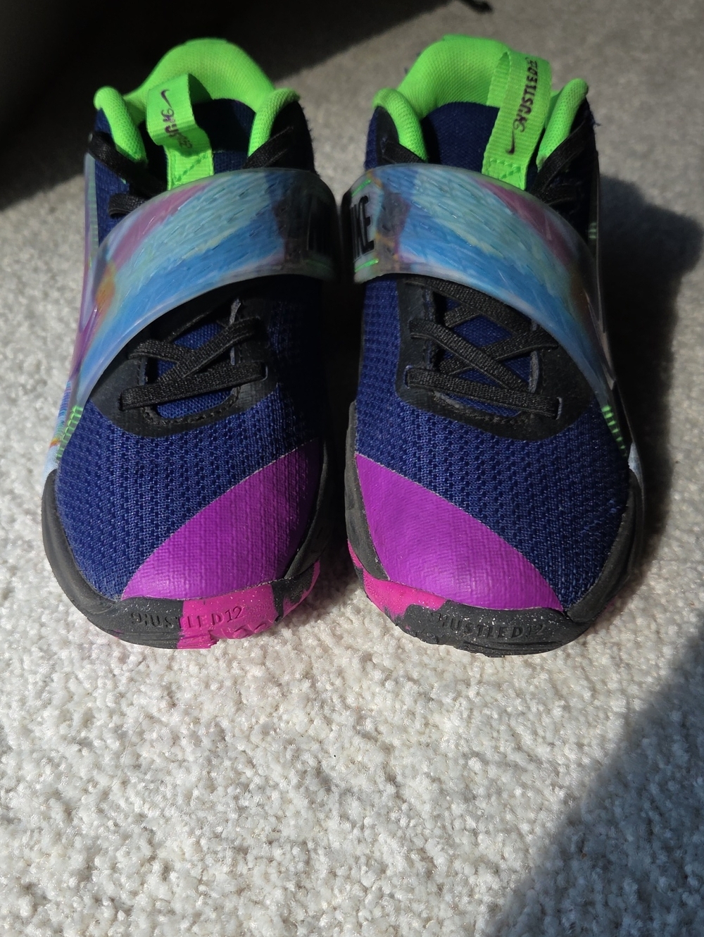 Kids Nike Hustled 12 Sneakers (Basketball Or Evreyday)- Size 1